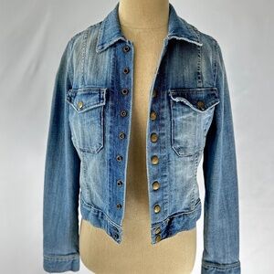 Current Elliot Snap Button Jean Jacket - Size 1